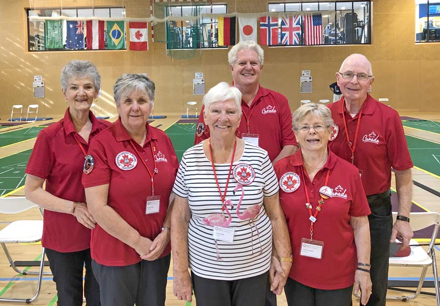 Local shuffleboard players represent Canada in Austria