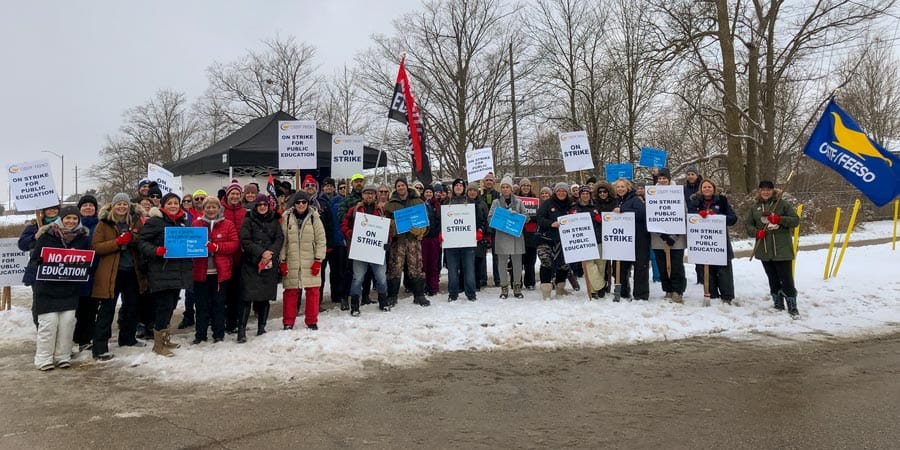 No county schools affected by partial one-day OSSTF strike on Dec. 18