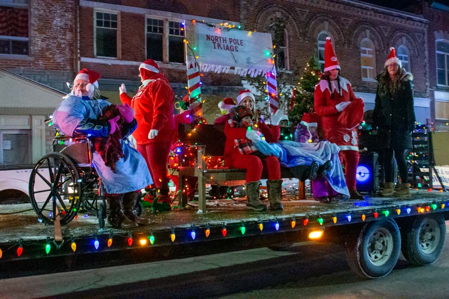 Minto Fire’s Palmerston station hosted the Palmerston Santa Claus parade