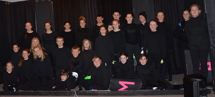4-H club offering black light theatre play