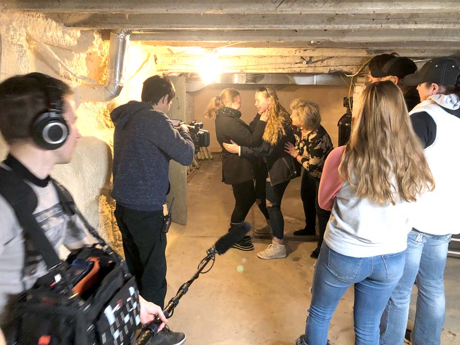 Harriston setting for independent horror/thriller film