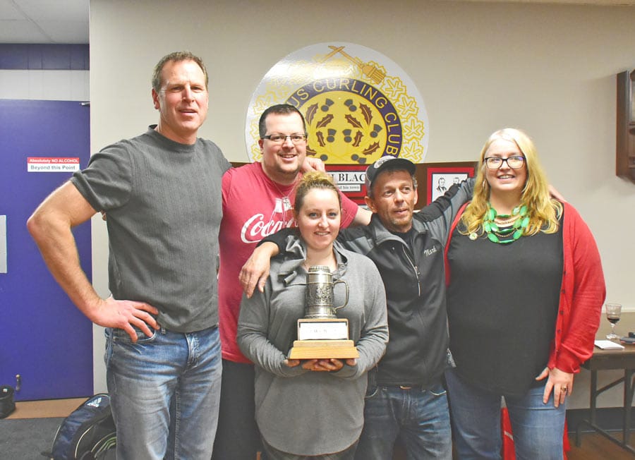 Local team takes Founders Bonspiel trophy for third year
