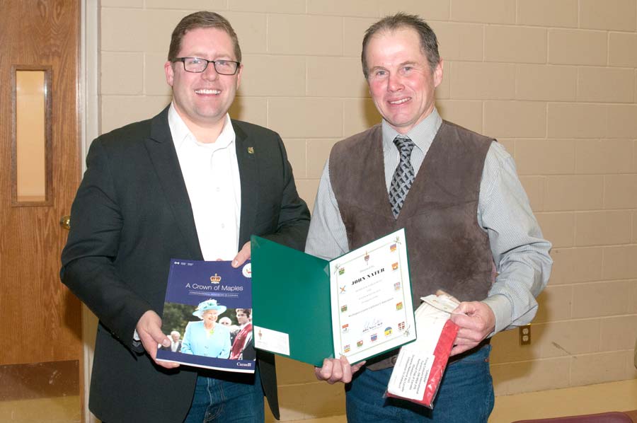 Wellington County Cattleman's Association hosted an auction for local 4-H clubs