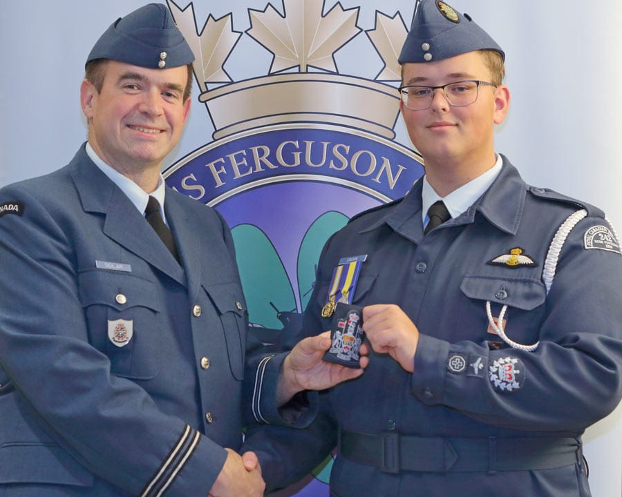 Erin cadet promoted to Chief Warrant Officer