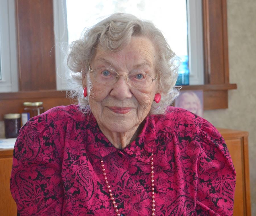 Sytske Drijber celebrates a century