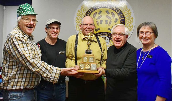 Fergus Curling Club host Masters Bonspiel