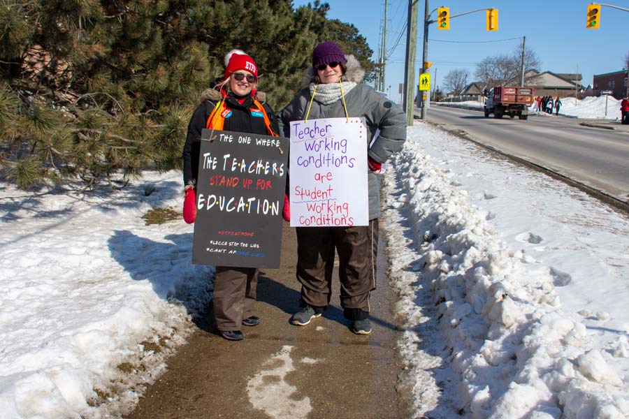Education dispute continues
