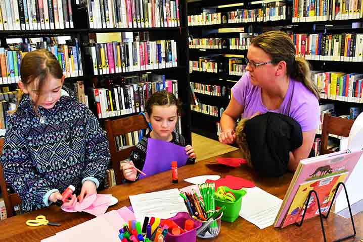 Elora library hosted Valentines for Vets PD Day program