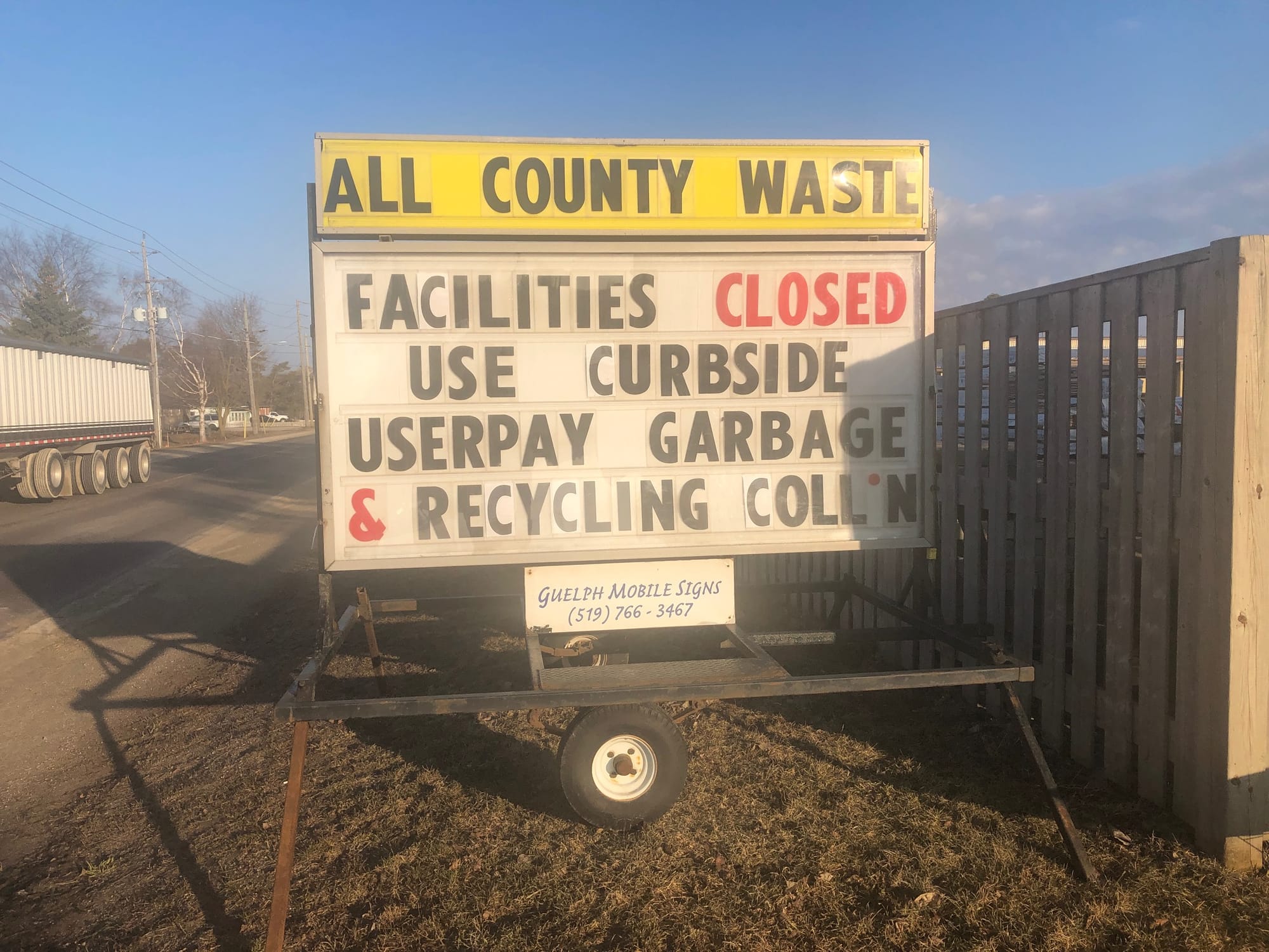 County residents asked to avoid putting extra strain on curbside waste pickup system