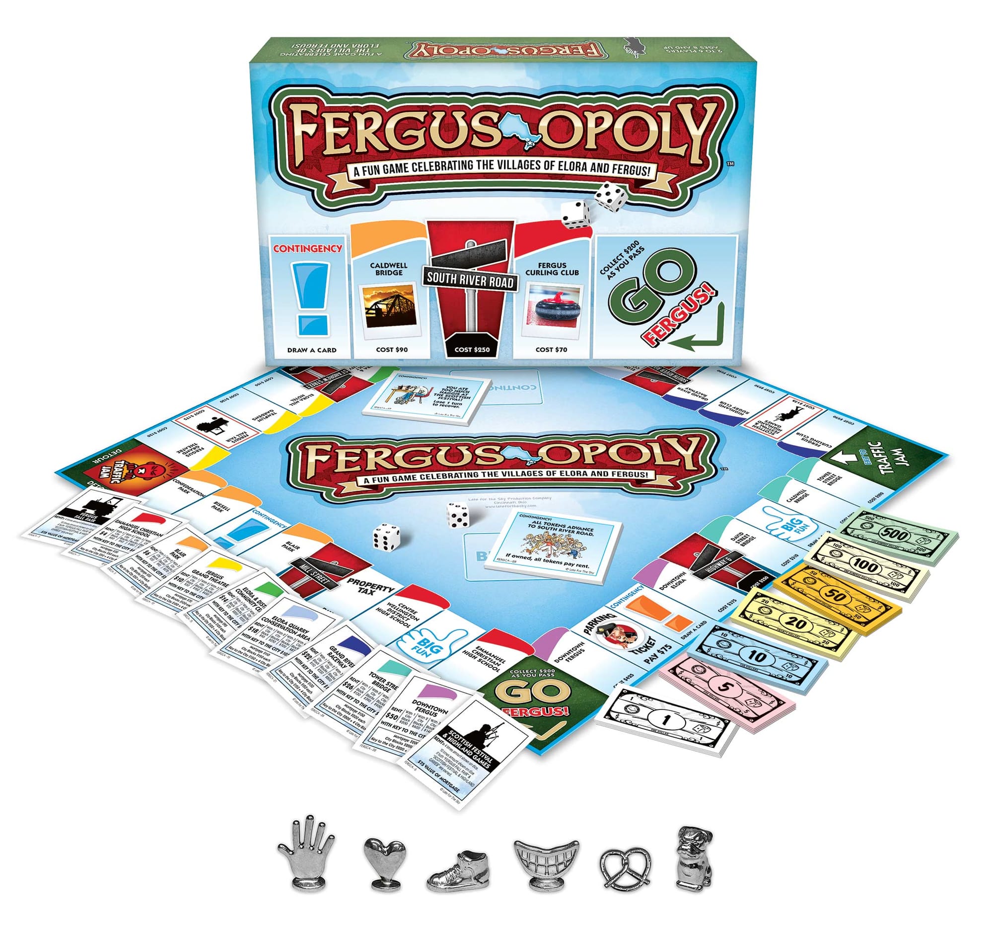 Canadian company launches Fergus-Opoly board game