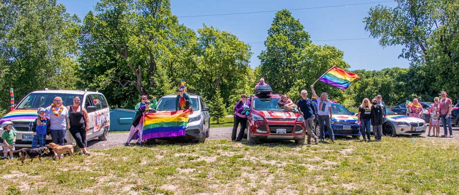 Inaugural Erin Pride Procession celebrated Pride Month
