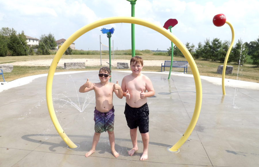 Drayton splash pad reopening June 19