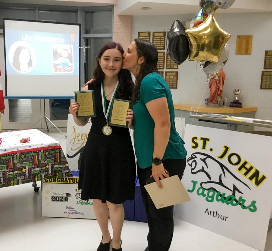 St. John Catholic School students  celebrate grad differently this year