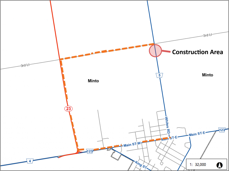 County: culvert work near Palmerston will last about five weeks