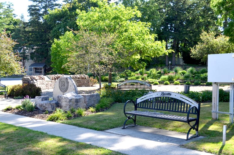 Gardens at BT Corner honour Beatty family