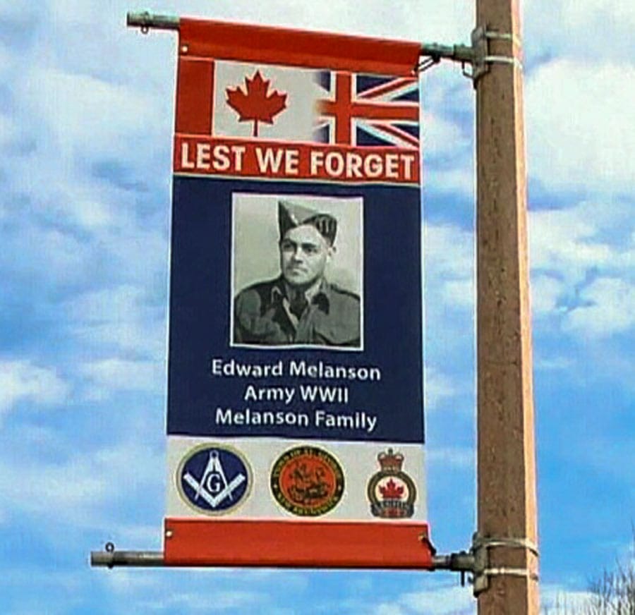 Fergus Legion launches memorial banner program