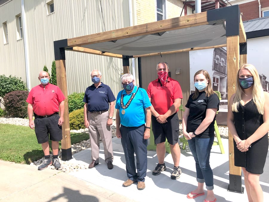 Provincial RED funds contribute to downtown beautification in Minto