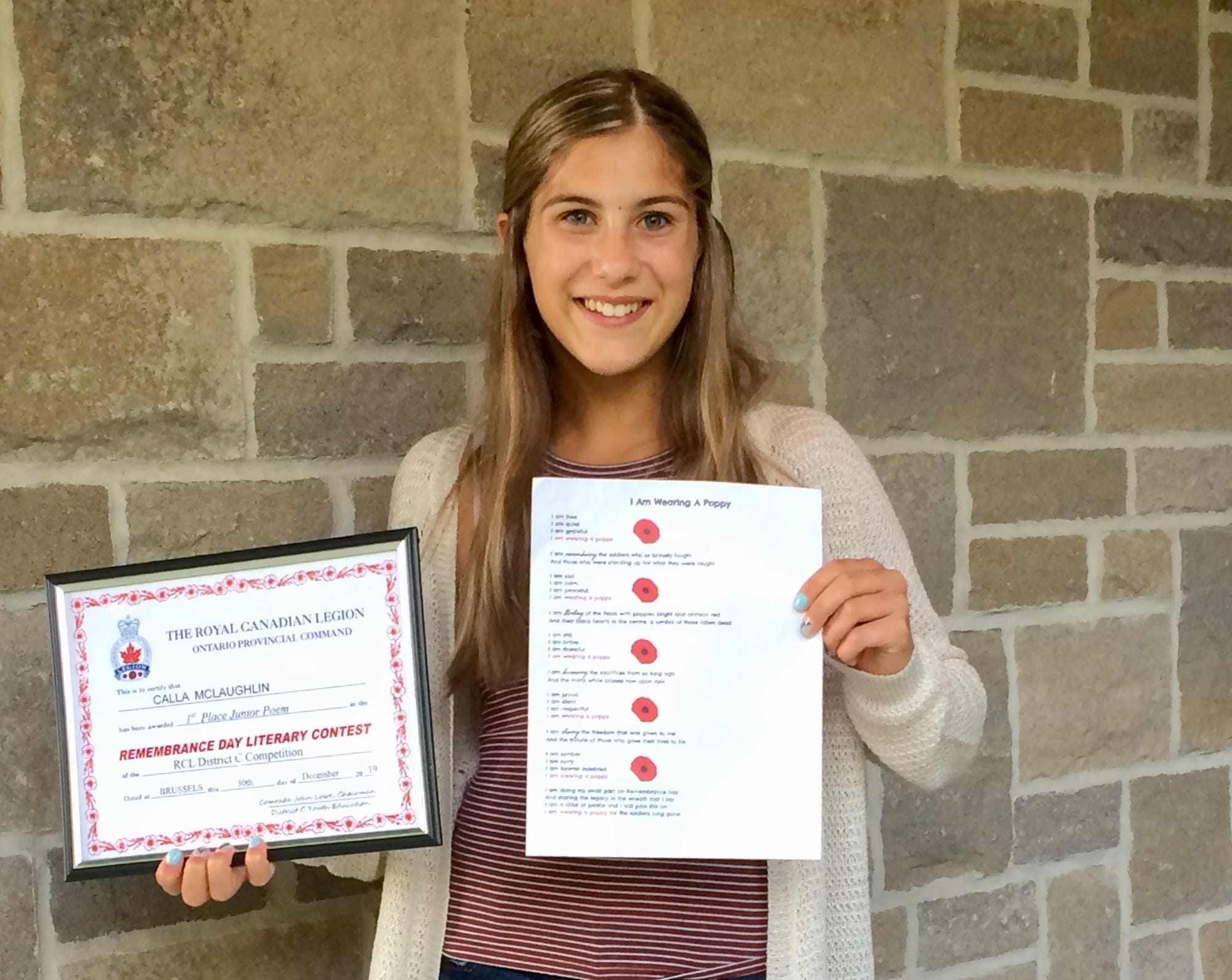 Local youths advance to district level in annual Legion competition