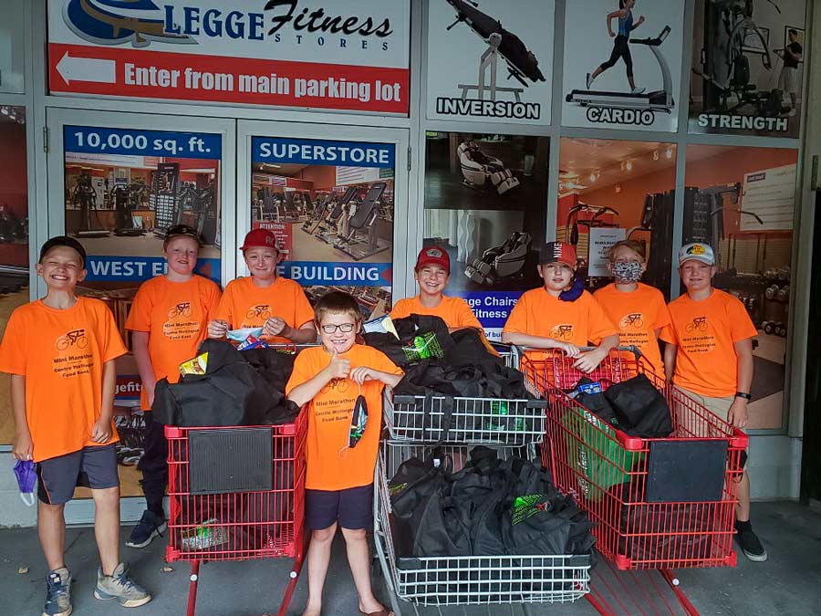 Fergus youth mini-marathon fundraiser for Centre Wellington Food Bank a success