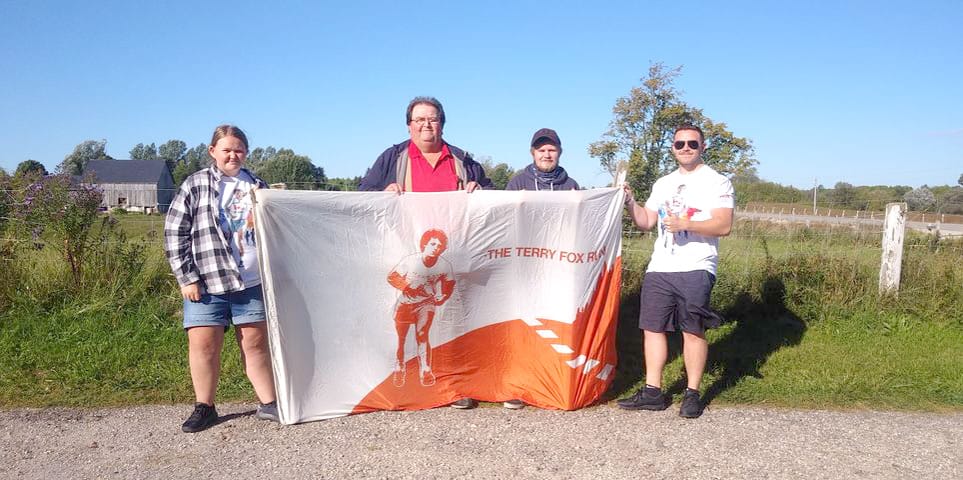 Mount Forest family takes part in annual Terry Fox Run