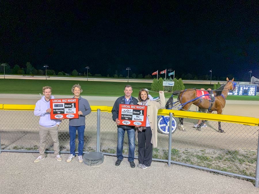 Grand River Raceway hosted annual Centre Wellington Chamber of Commerce Local Biz Night