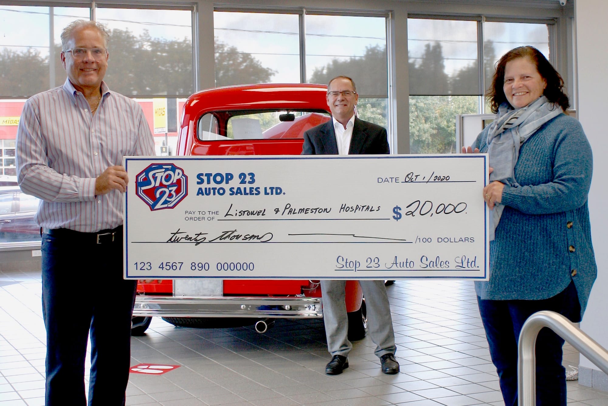 Local auto dealership makes multi-year pledge to area hospitals