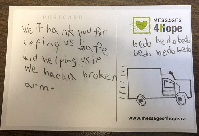 Messages4Hope campaign smashes goal of 10,000 messages shared