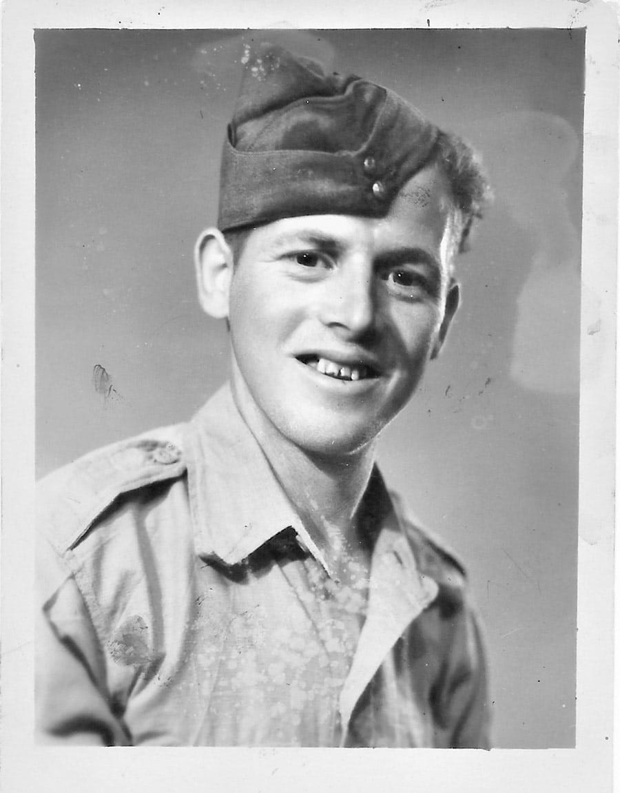 ‘The German fighter jet swooped down so close that he could see the pilot’s eyes’