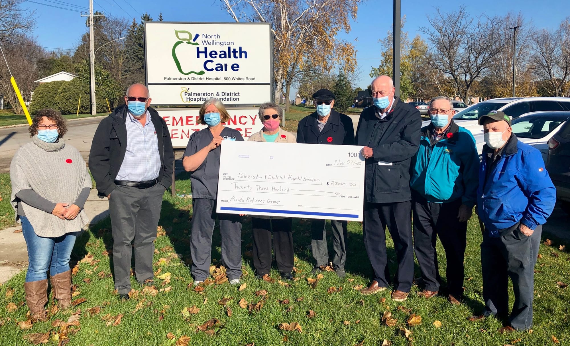 Minto Retirees Activity Group disbands, donates remaining funds to hospital
