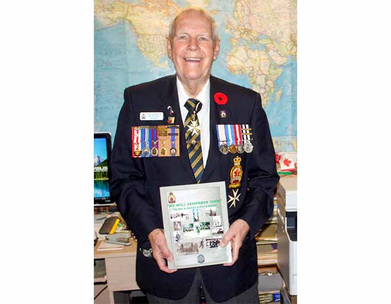 Erin Legion member completes book on Erin and district involvement in wars throughout history