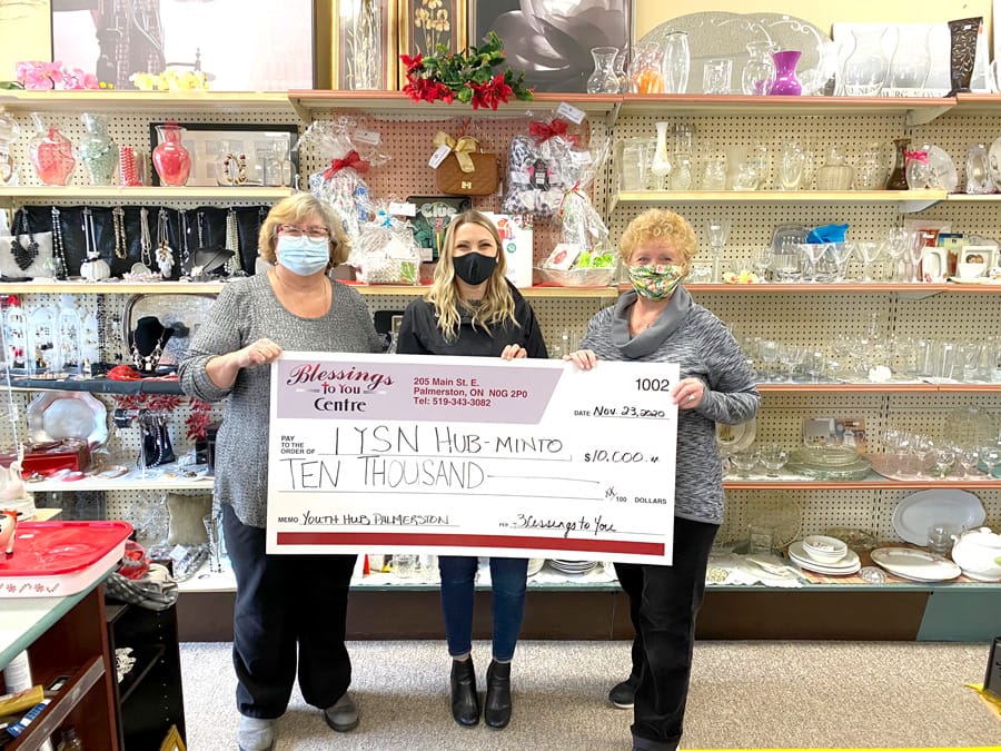 Blessings to You Centre makes donation to Integrated Youth Services Network