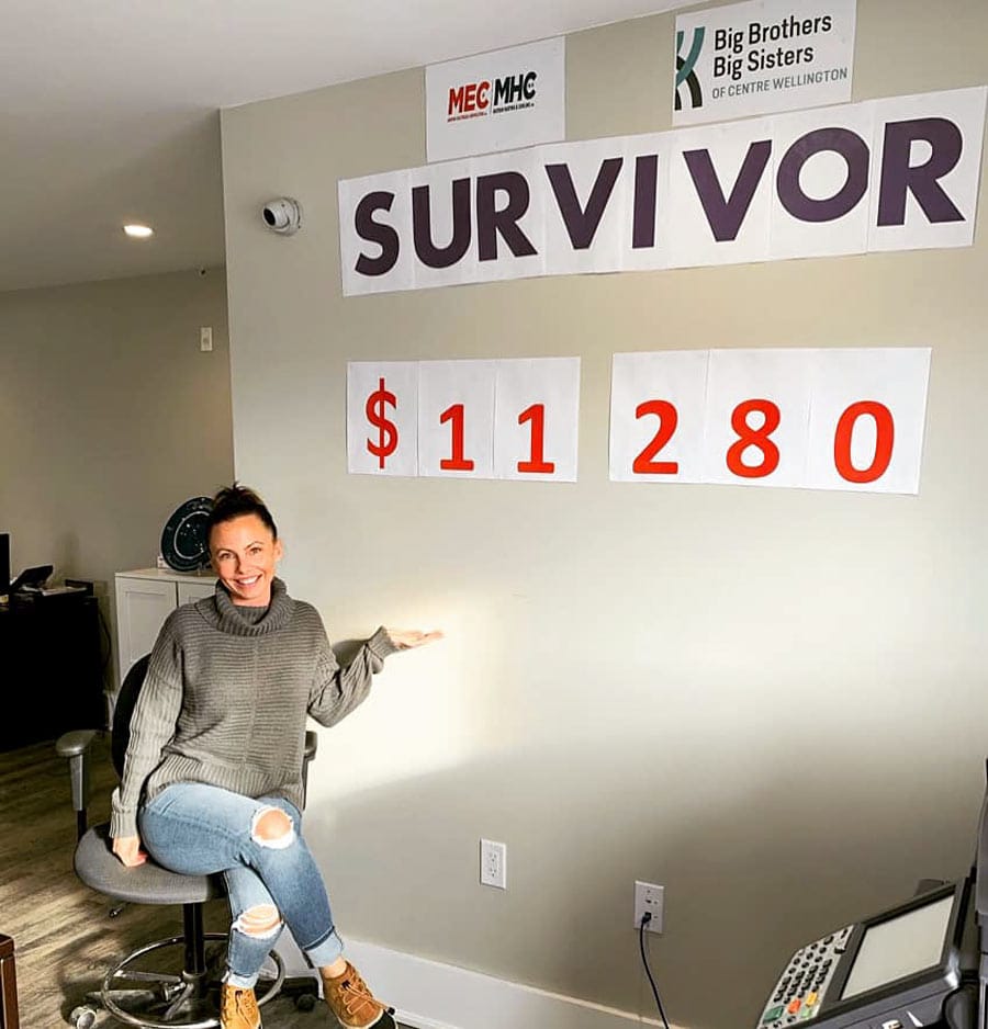 Survivor fundraiser supported Big Brothers Big Sisters of Centre Wellington