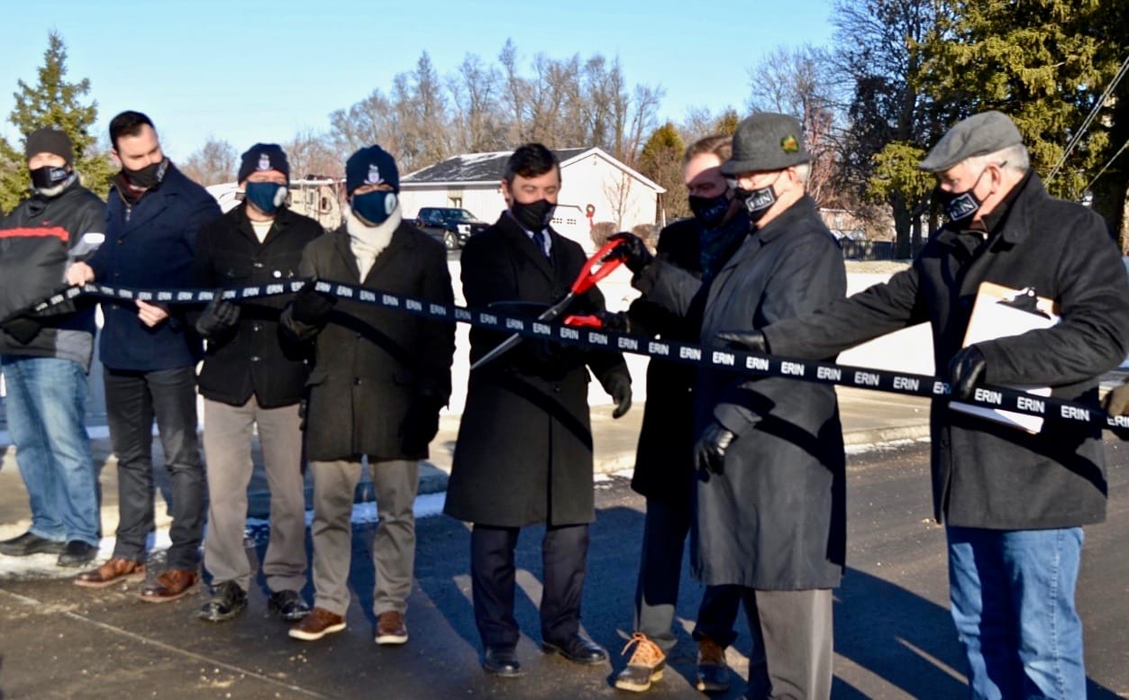 Station Street bridge in Hillsburgh officially open