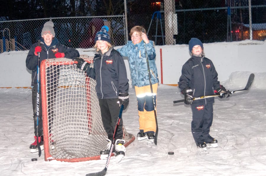 Hockey night in Alma