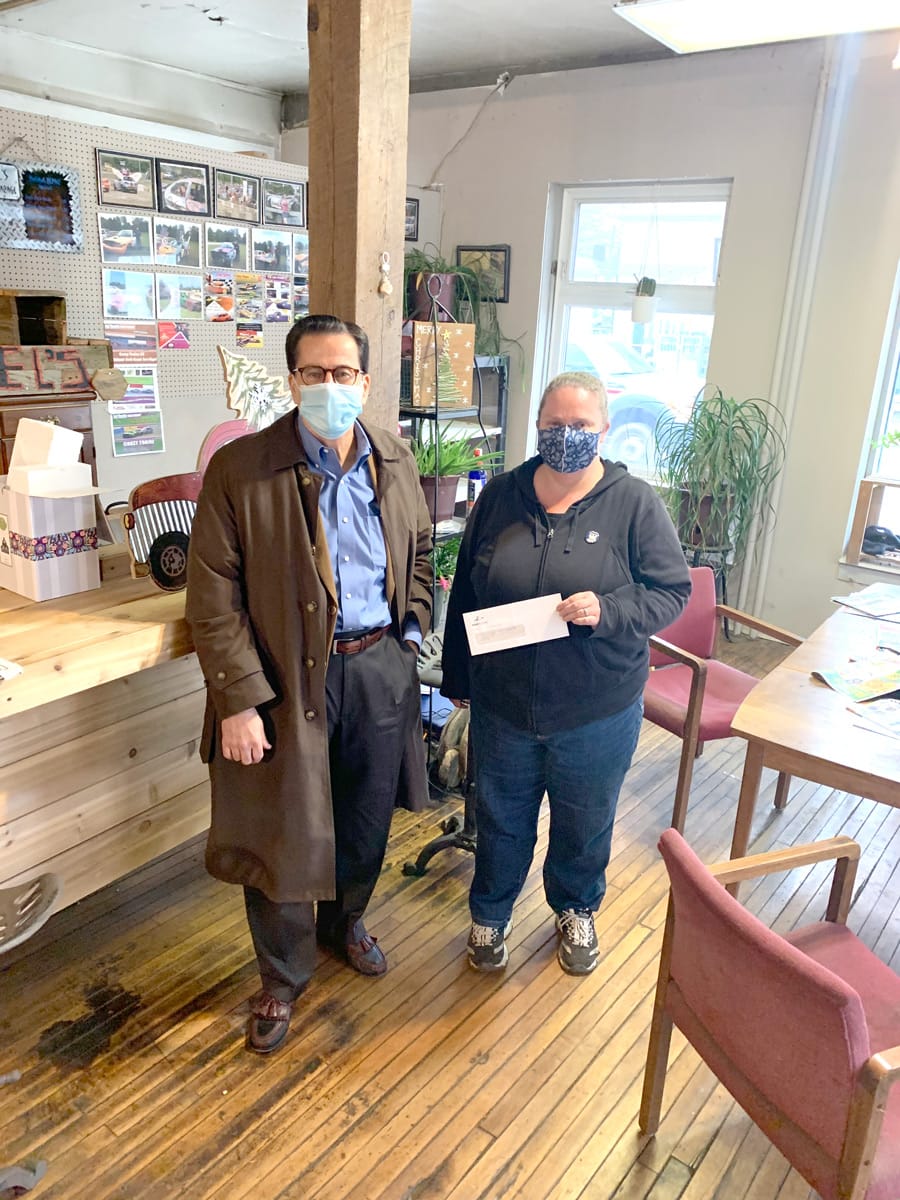 Edge Mutual Insurance makes donation to Drayton Legion Branch 416