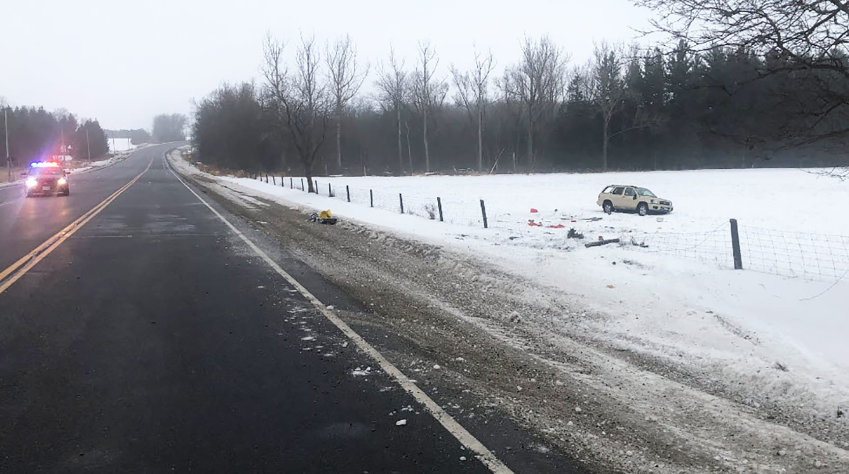 Driver taken to Hamilton hospital with serious injuries after rollover