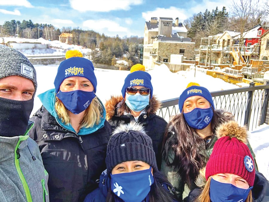 Local business takes part in The Coldest Night of the Year fundraiser