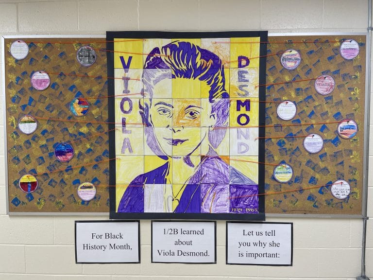 Viola Desmond’s story captivates students at Victoria Terrace Public School