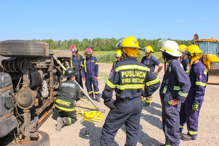 Wellington County designated regional fire training centre