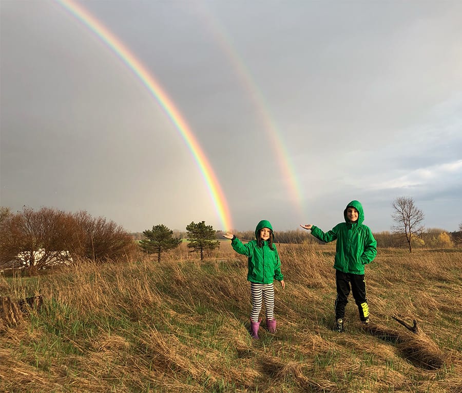 Catching rainbows in Fergus