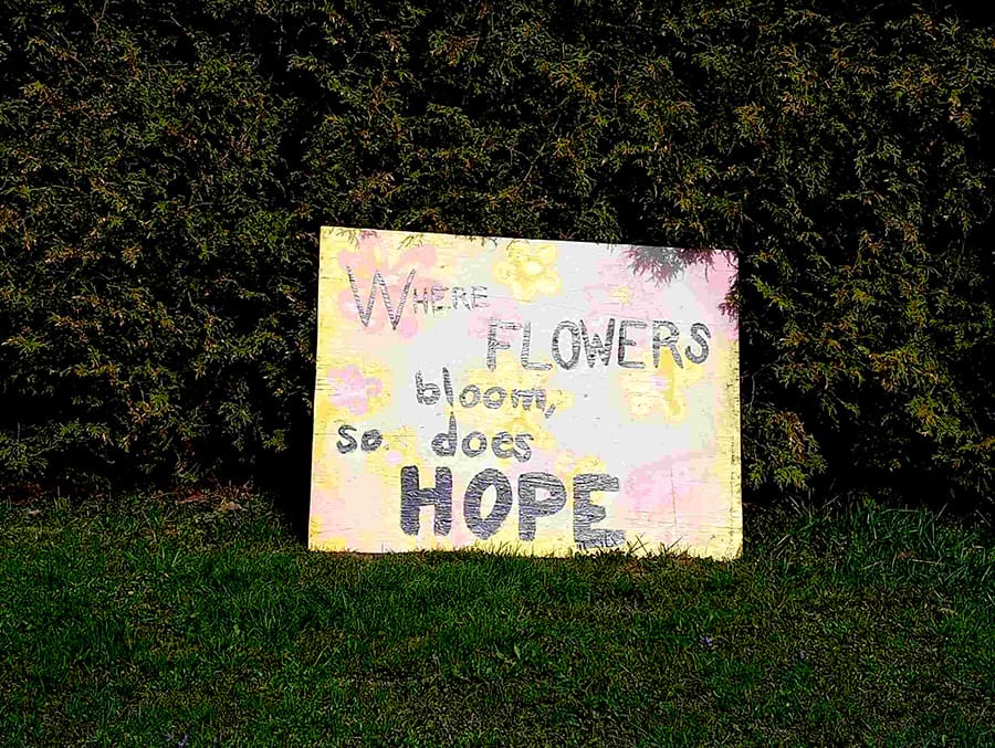 Messages of hope in Alma