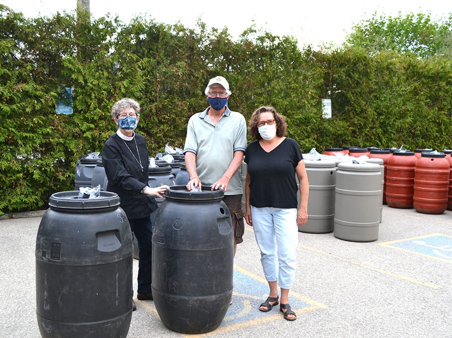 St. James Anglican Church host rain barrel fundraiser