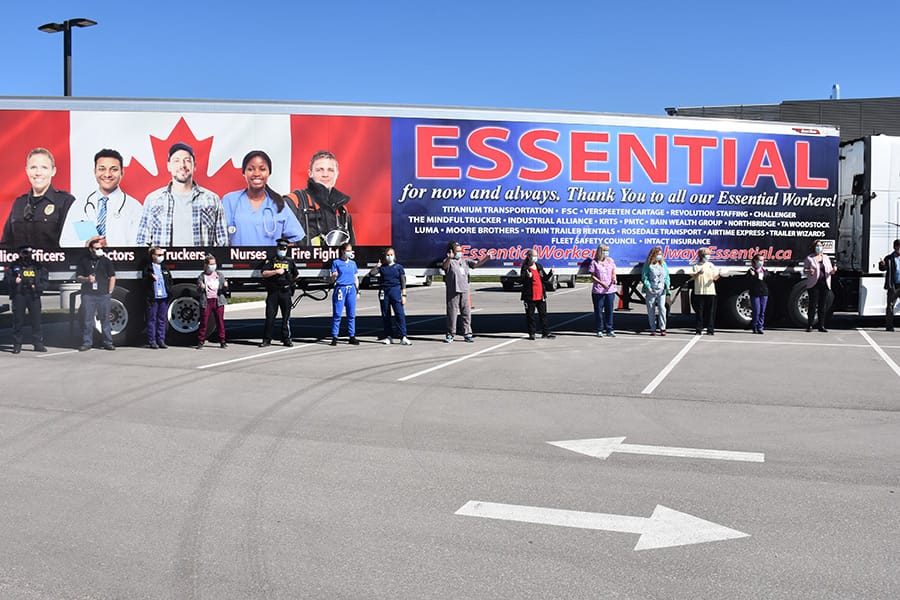 ‘Essential Workers Thank You Tour’ makes first stop at Groves Memorial Community Hospital