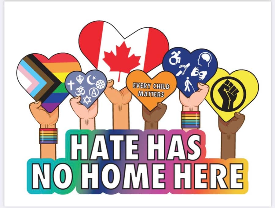 Businesses, residents invited to take part in ‘Hate has no home here’ sign campaign