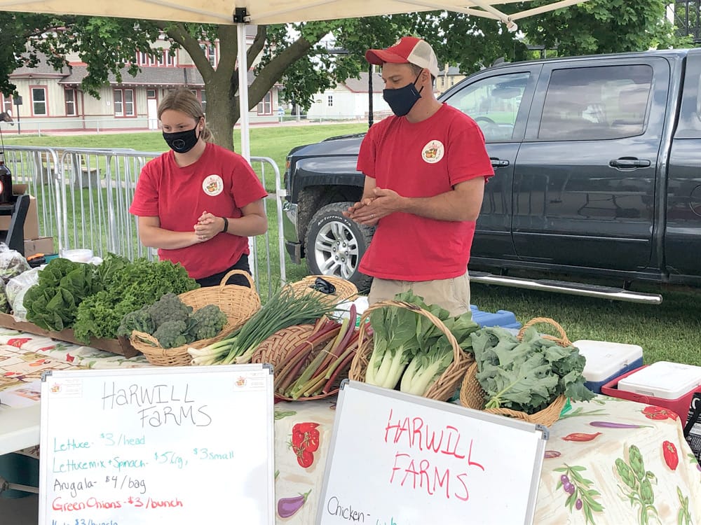 Market season underway