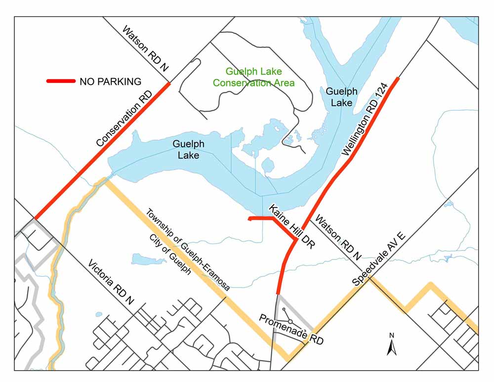Towing away Guelph Lake Conservation Area’s  summer parking woes