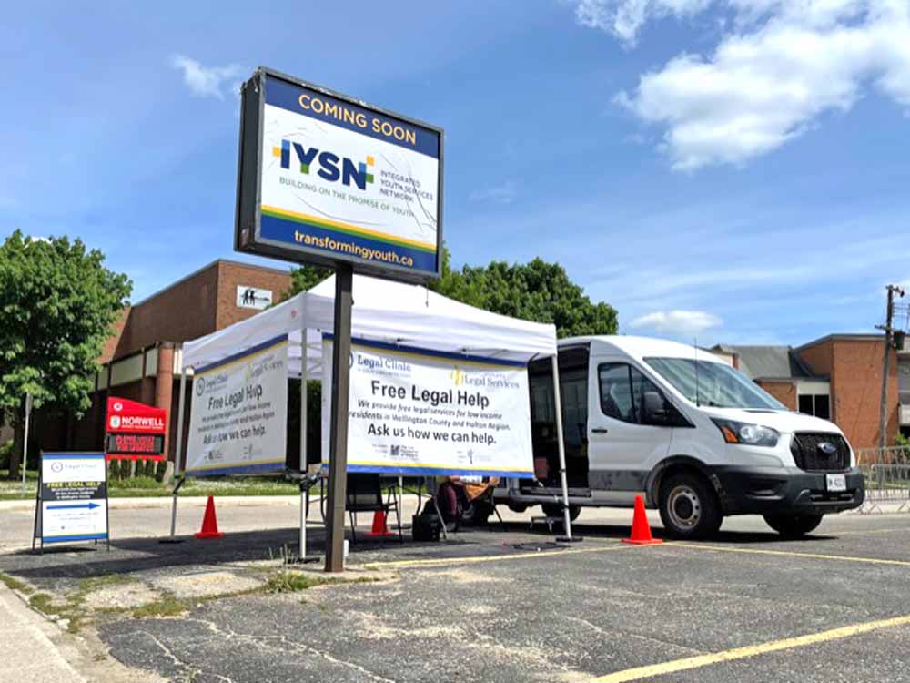 Justice on wheels: law van rolling through Wellington County again