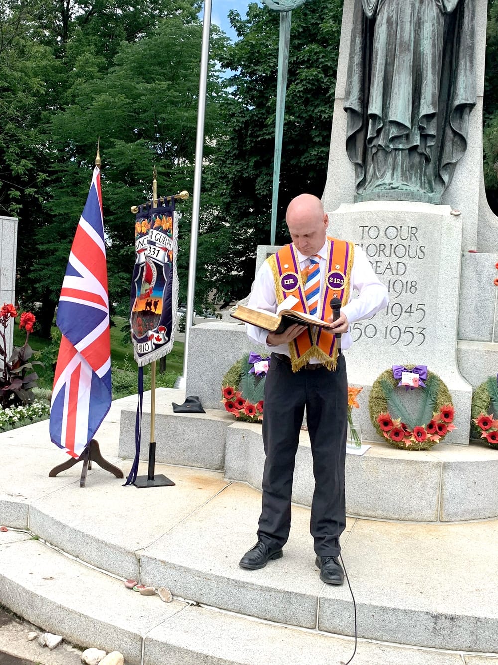 Orange Order in Guelph and Wellington County mark Orangeman's Day
