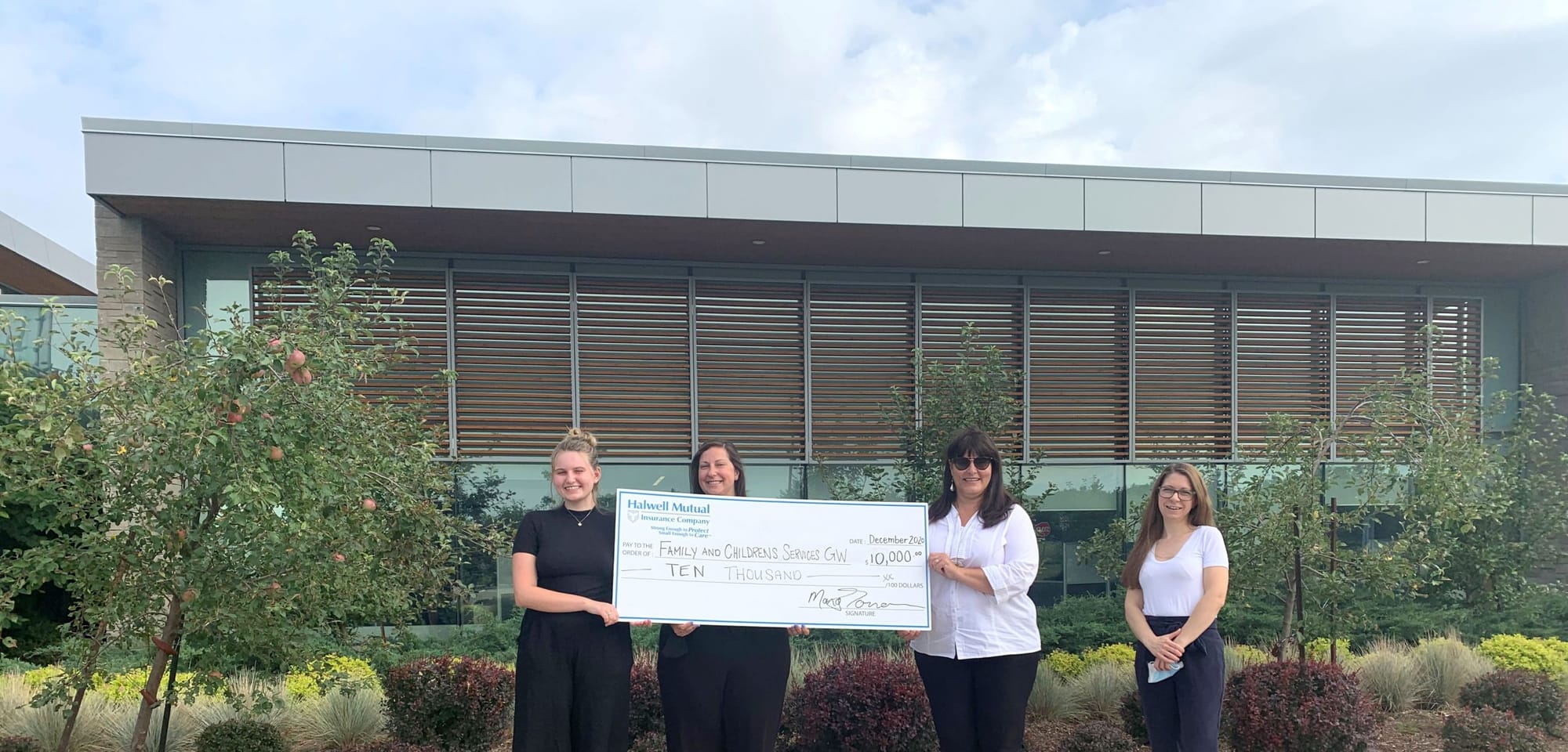 Family and  Children’s Services of Guelph and Wellington County receives $10,000 donation