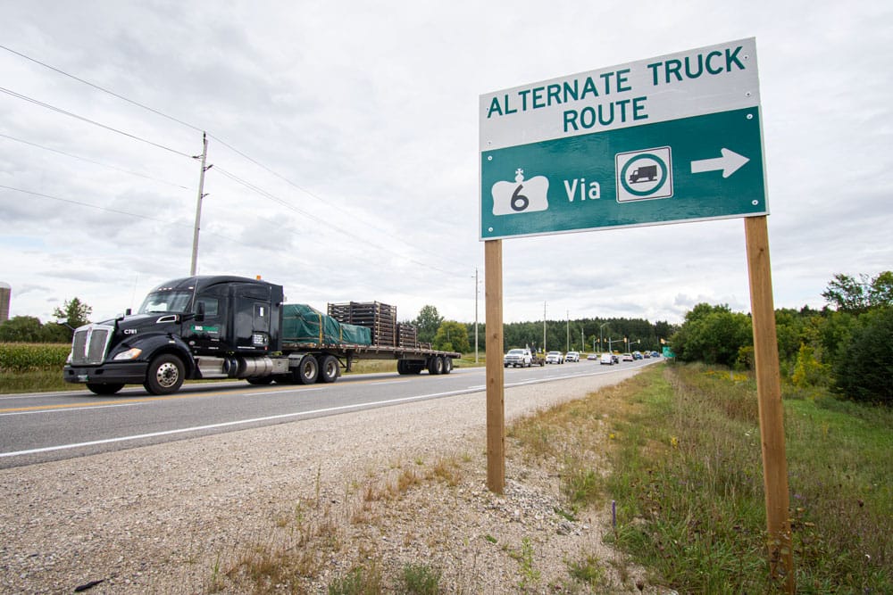Group opposed to Hwy. 6 bypass advised by committee member to return with 'plan B'